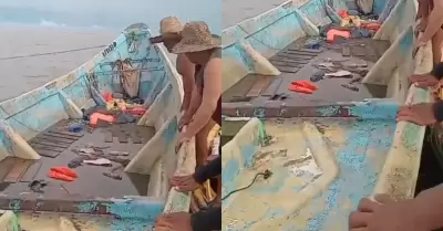 Aparece barco con 20 cadveres en Amazonas