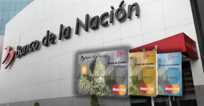 Banco de la Nacin ofrece tarjetas de crdito sin membresa.