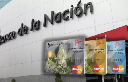 Banco de la Nacin ofrece tarjetas de crdito sin membresa.