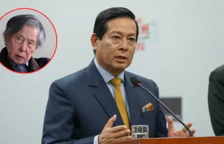 Ministro de justicia sobre indulto a Alberto Fujimori.