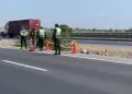 Huacho: Lamentable! Mujer muere atropellada por camin de carga pesada en Panamericana Norte
