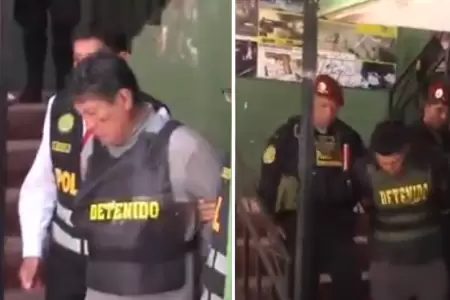 Capturan a dos delincuentes en Puno.
