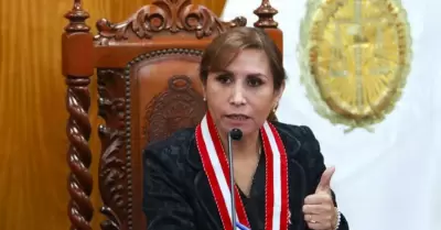 Patricia Benavides, suspendida fiscal de la Nacin