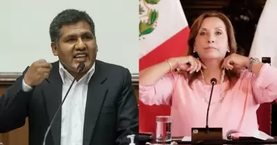 Jaime Quito cuestiona a Dina Boluarte.