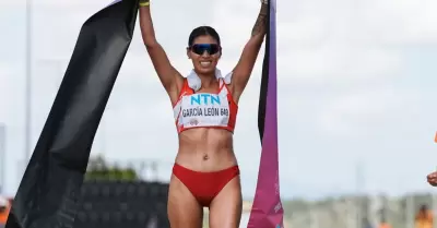 Kimberly Garca triunf en Mundial de Marcha.
