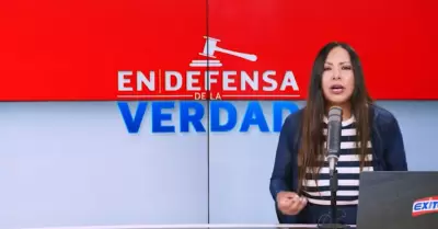 Cecilia Garca en contra de la nueva reforma de Fuerza Popular.