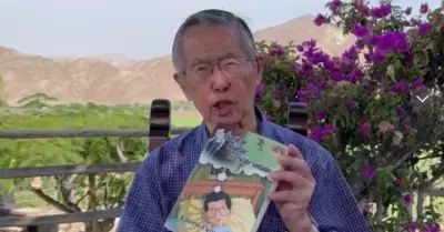 Alberto Fujimori anuncia publicacin de libro "Chavn de Huntar: El rescate so
