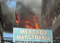 Incendio en Barrios Altos: Bomberos luchan por apagar fuego en vivienda de Cercado de Lima