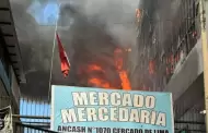 Incendio en Barrios Altos: Bomberos luchan por apagar fuego en vivienda de Cercado de Lima