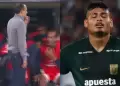 Explot! El impactante gesto de fastidio de Alejandro Restrepo tras el gran fallo de Jeriel De Santis ante Colo Colo