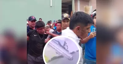 Polica intento asaltar a empresario en Piura.