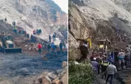 Importante! Rescatan con vida a mineros atrapados tras derrumbe de socavn en La Libertad