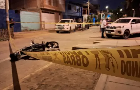 Hombre asesinado por sicarios en Puente Piedra.