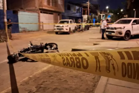 Hombre asesinado por sicarios en Puente Piedra.