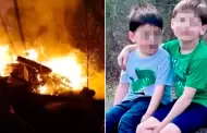 Nio de 6 aos muere protegiendo a su hermano en un incendio: "Los encontraron abrazados"