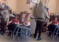 Indignante! Maestra es brutalmente agredida por su alumno en plena clase: Por que lo hizo?