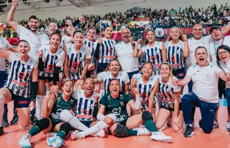 Alianza Lima se coron� campe�n del V�ley Femenino.