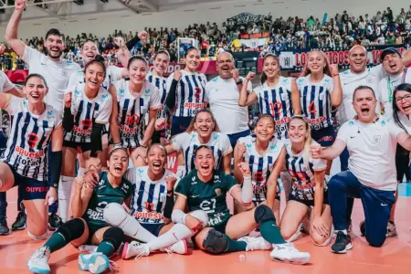 Alianza Lima se coron campen del Vley Femenino.