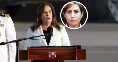 Dina Boluarte y Patricia Benavides