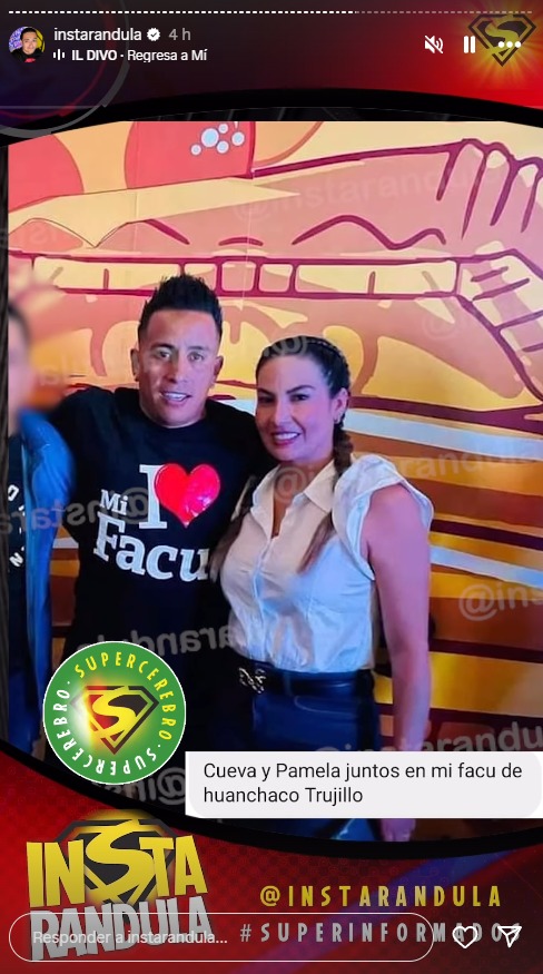 Christian Cueva y Pamela Lpez reaparecen juntos en Trujillo.