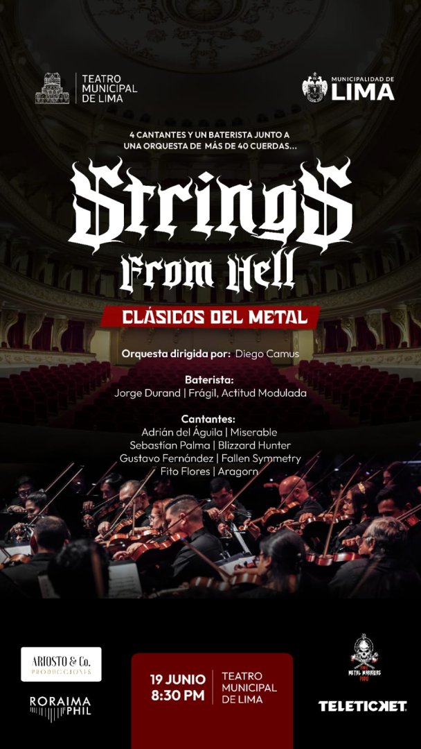 STRINGS FROM HELL: CLSICOS DEL METAL