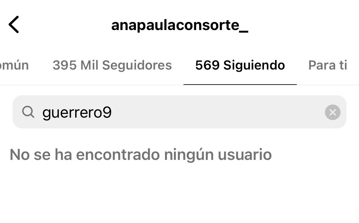 Ana Paula Consorte deja de seguir a Paolo Guerrero