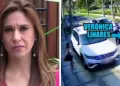 Qu fuerte! Vecina explota contra Vernica Linares por cuadrar su camioneta en su estacionamiento