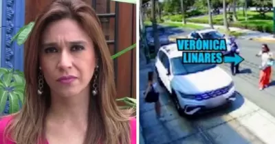 Vecina explota contra Vernica Linares por cuadrar su camioneta en su estacionam