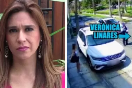 Vecina explota contra Vernica Linares por cuadrar su camioneta en su estacionam