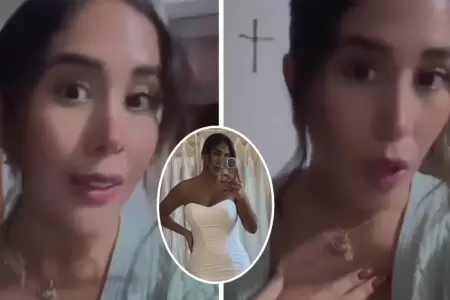 Melissa Paredes niega estar buscando canje para su matrimonio.