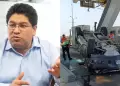 Rennn Espinoza: Alcalde de Puente Piedra se encuentra no habido tras volcar su camioneta en la Panamericana Norte