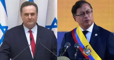 Pelea entre el canciller de Israel y el presidente de Colombia.