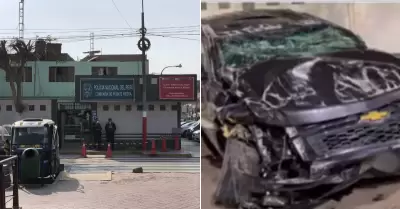 Detienen a implicados en accidente de Rennn Espinoza.