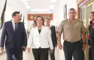 "Usted es la primera mujer polica": Jefe de la PNP califica as a la presidenta Dina Boluarte