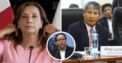 Roberto Snchez cuestiona a Dina Boluarte y Wilfredo Oscorima.