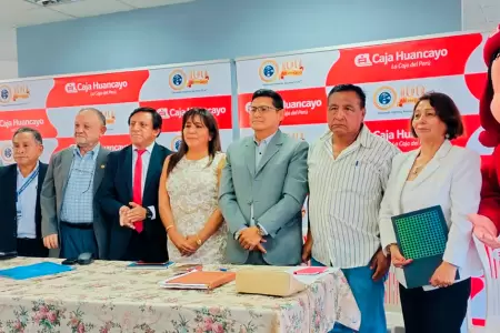 Caja Huancayo y otras instituciones exigen solucin a las suspensiones de vuelos