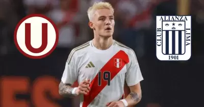 Oliver Sonne revela por si jugara por la 'U' o Alianza Lima.