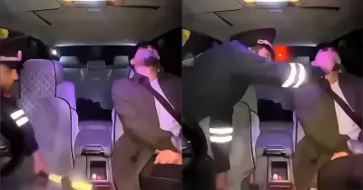 Conductor se hace pasar por secuestrado para evitar intervencin.