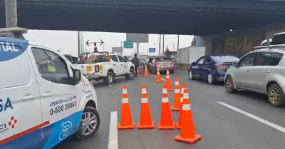 Un aparatoso accidente dej un fallecido a metros del Puente Trujillo.