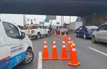 Un aparatoso accidente dej un fallecido a metros del Puente Trujillo.