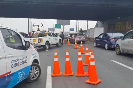 Un aparatoso accidente dej un fallecido a metros del Puente Trujillo.