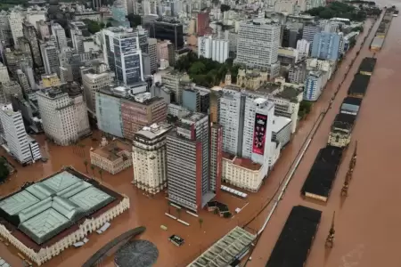 Inundaciones dejan ms de 57 muertos en Brasil.