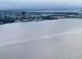 Bajo el agua! Aeropuerto de Brasil COMPLETAMENTE inundado por las intensas lluvias