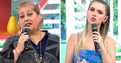 Mam de Milett Figueroa se enfrenta a Brunella Horna por preguntarle sobre Tinel