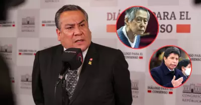 Gustavo Adrianzn sobre pedido de pensiones de Castillo y Fujimori.