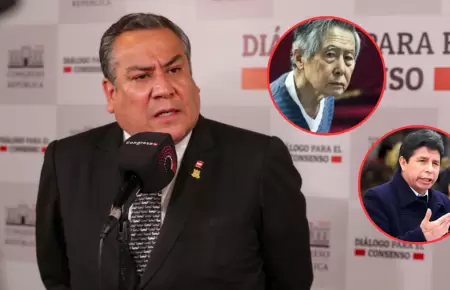 Gustavo Adrianzn sobre pedido de pensiones de Castillo y Fujimori.