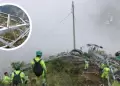 Nuevo atentado en minera Poderosa: Detonan torre de alta tensin en pleno estado de emergencia