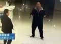Hombre desata el terror en hospital atacando a todos.