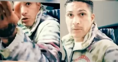 Paolo Guerrero pierde los papeles con reporteros de Magaly