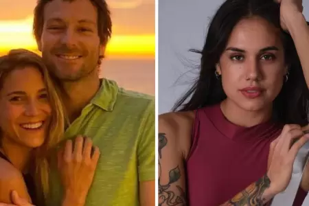 Quin es la mujer con la que fue ampayado el esposo de Mara Grazia Gamarra?